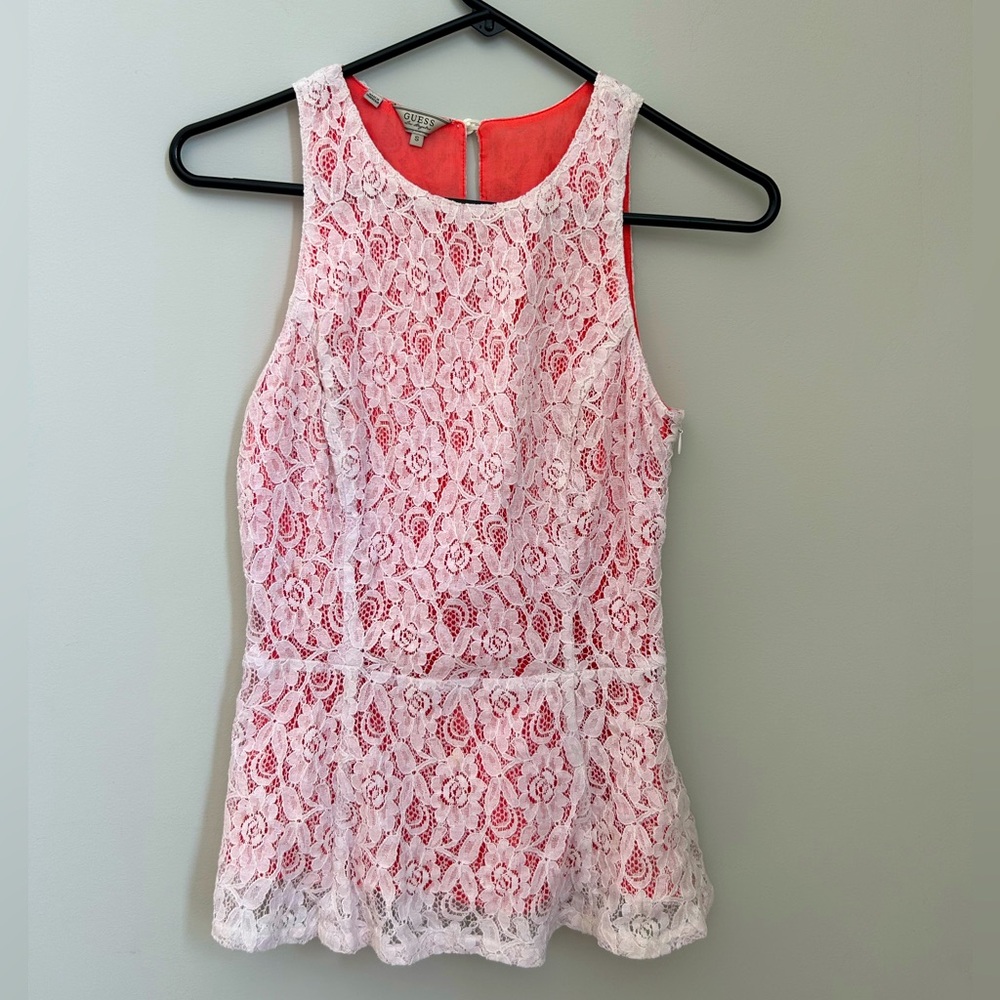 Guess sexy cute lace top